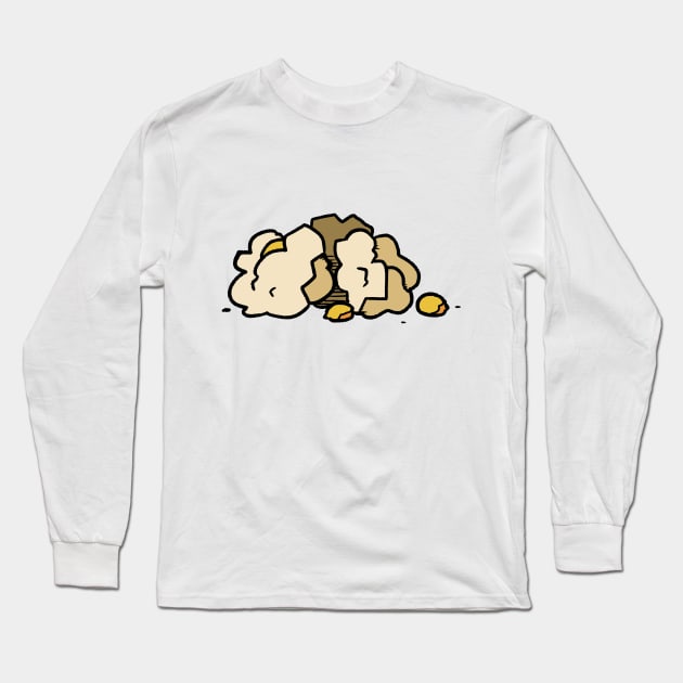 Popcorn Long Sleeve T-Shirt by Mismess